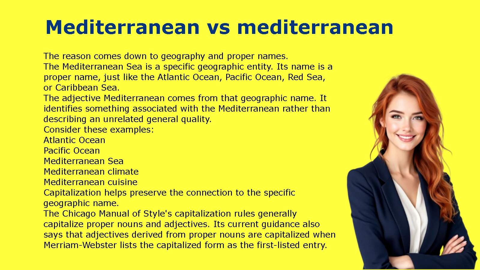 Mediterranean vs mediterranean