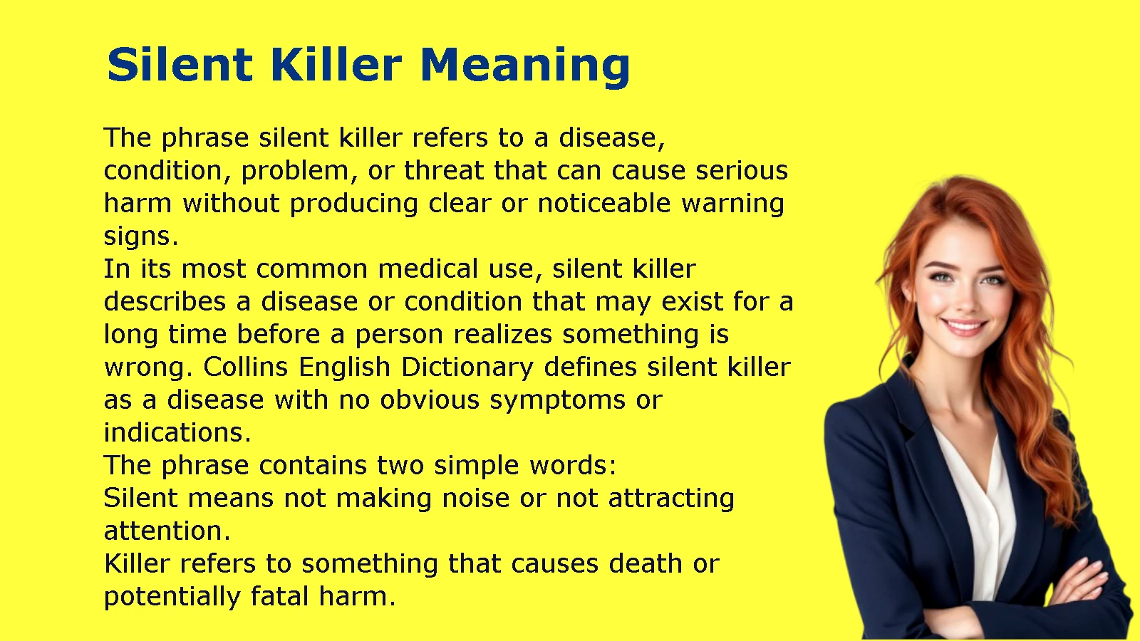 Silent Killer Meaning