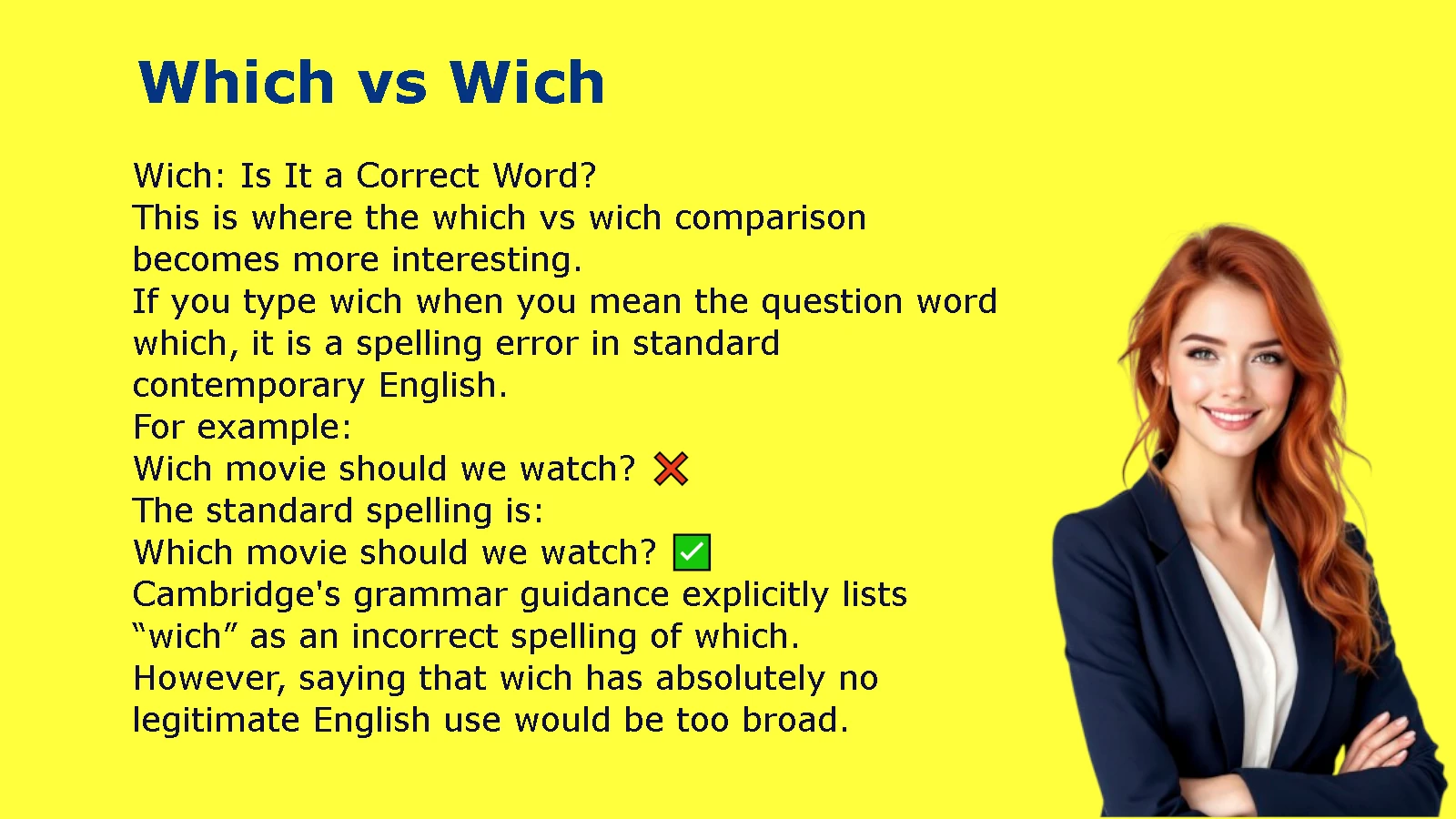 Which vs Wich