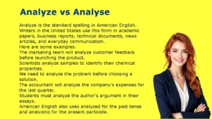 Analyze vs Analyse