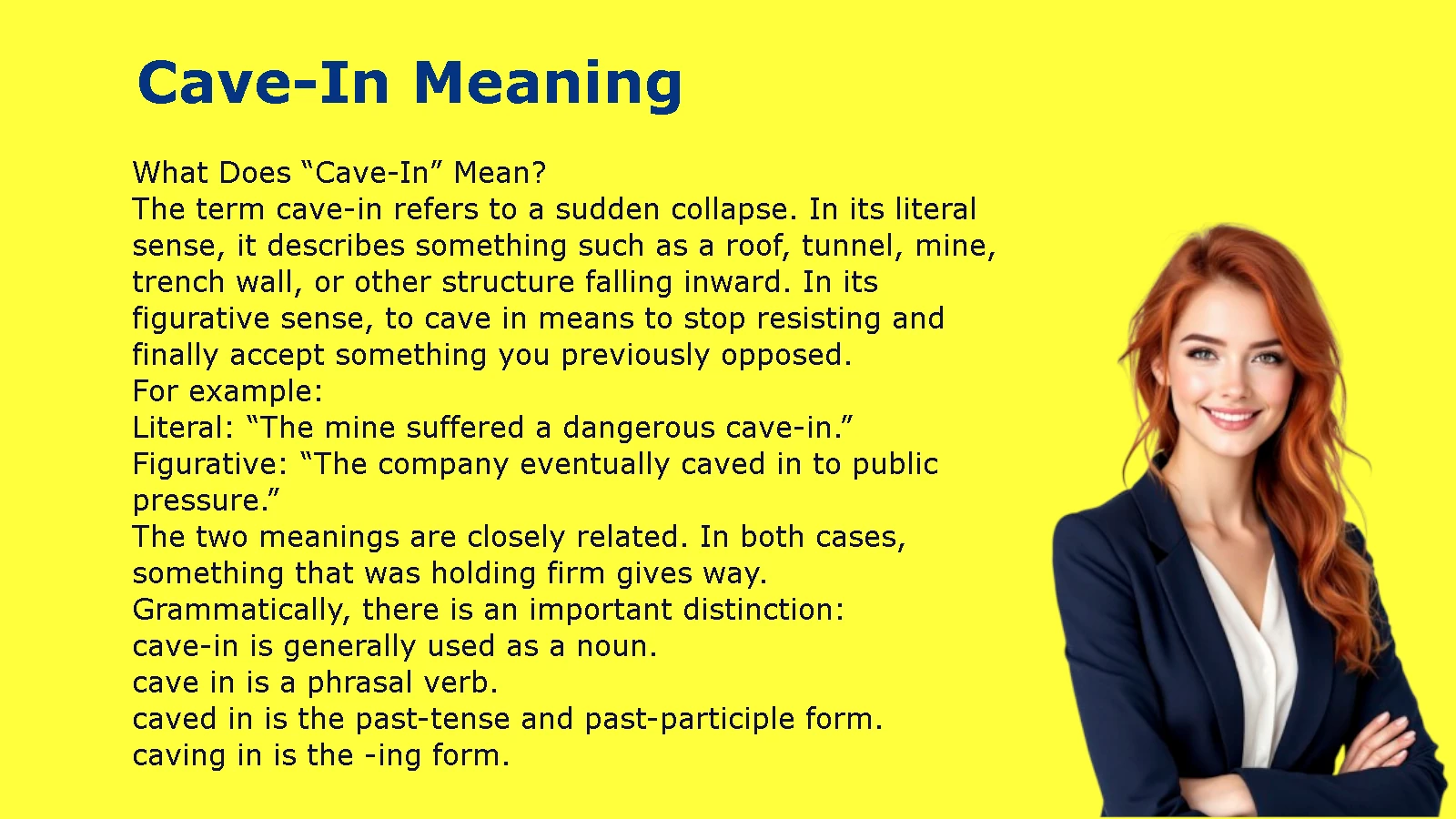 Cave-In Meaning