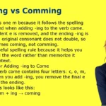 Coming vs Comming