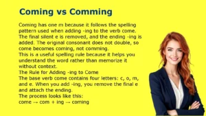 Coming vs Comming