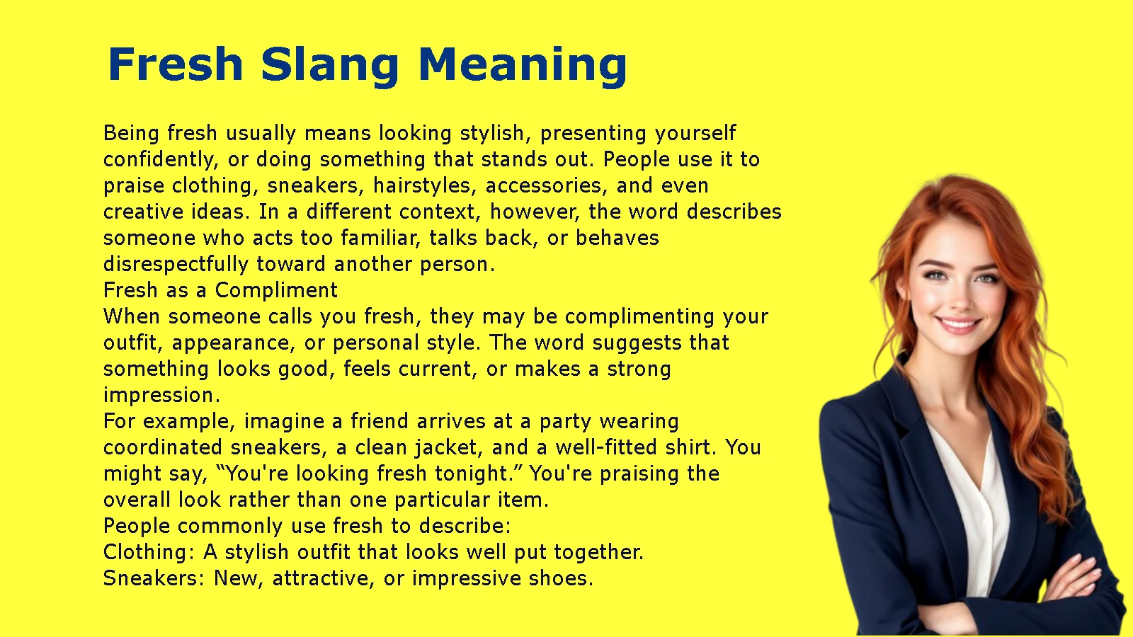 Fresh Slang Meaning