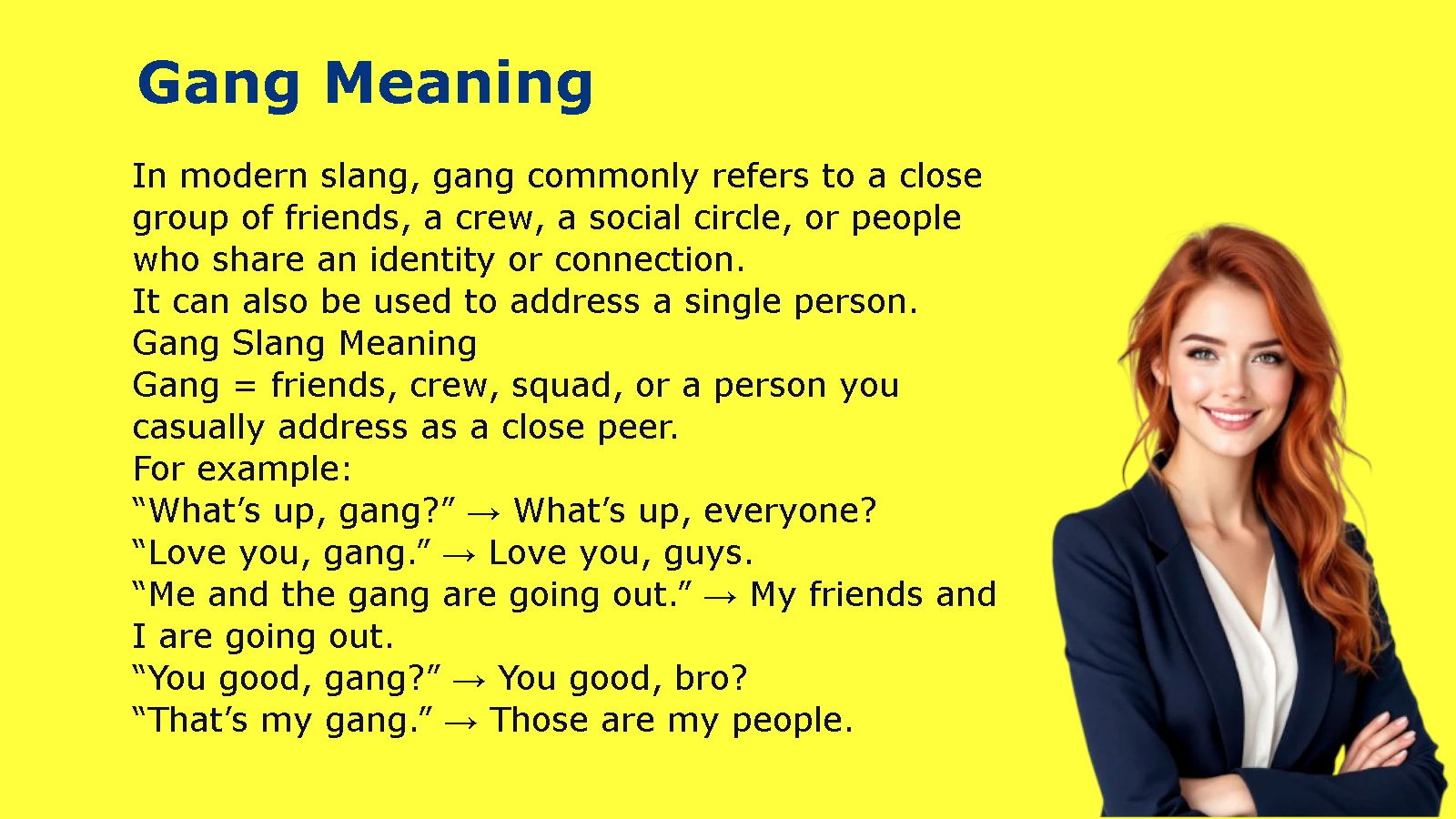 Gang Meaning