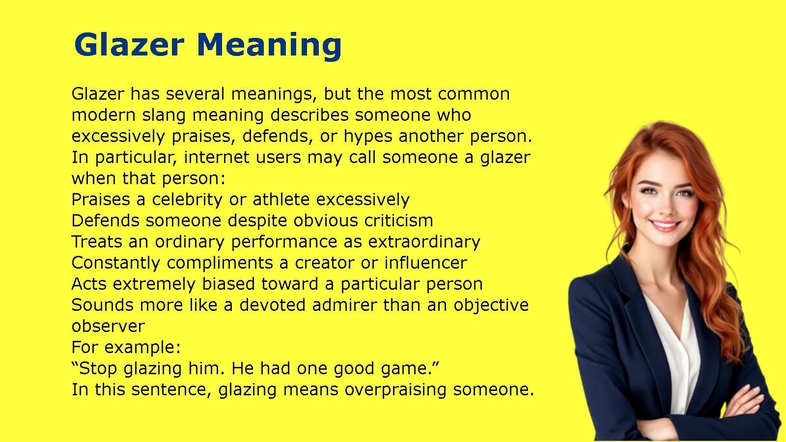 Glazer Meaning