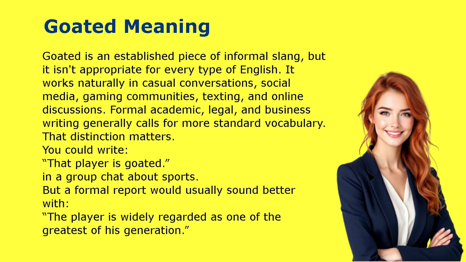Goated Meaning
