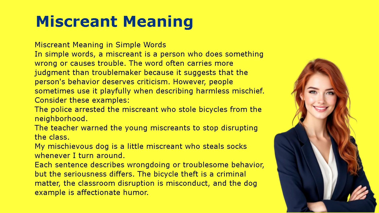 Miscreant Meaning