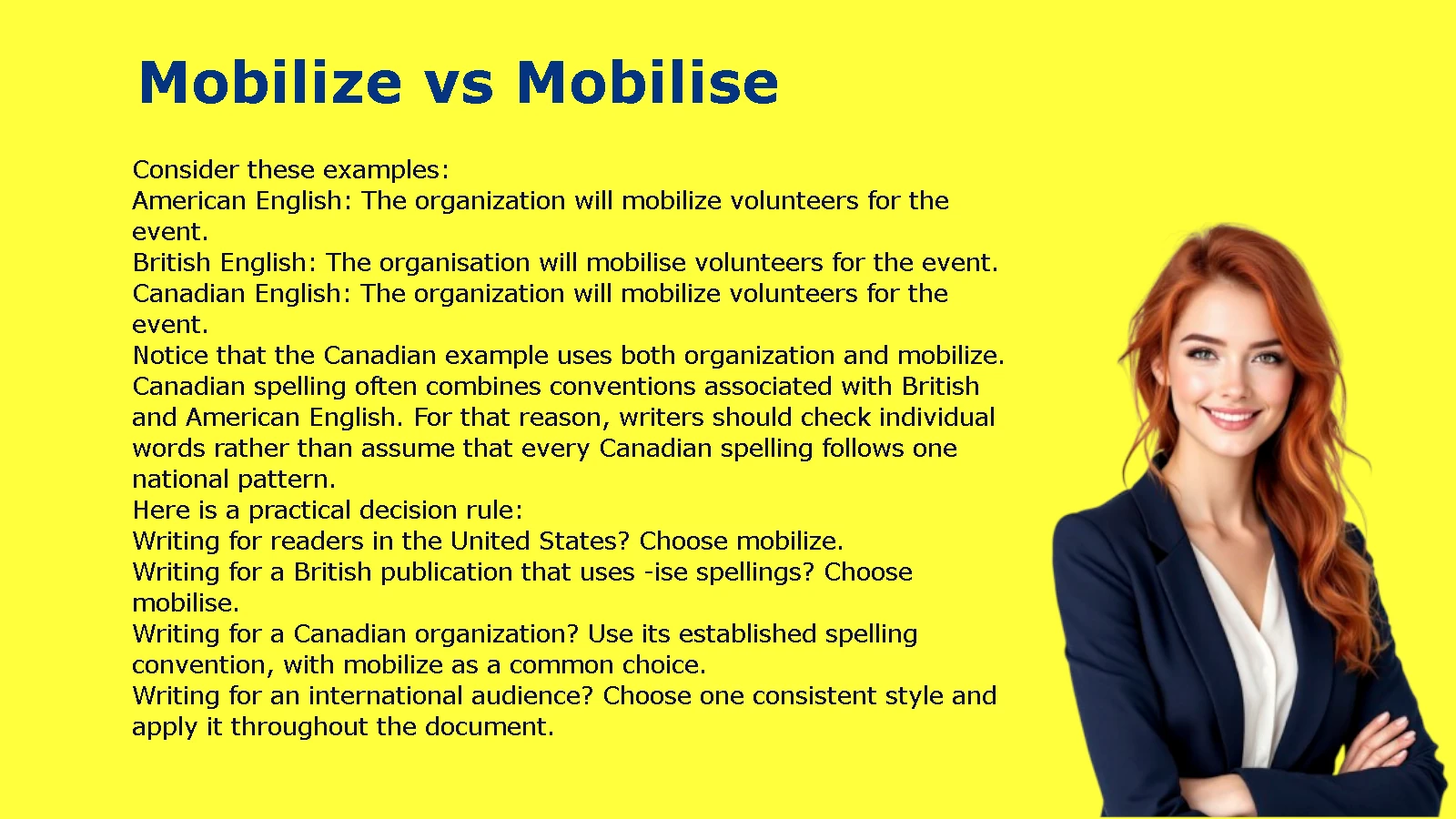 Mobilize vs Mobilise