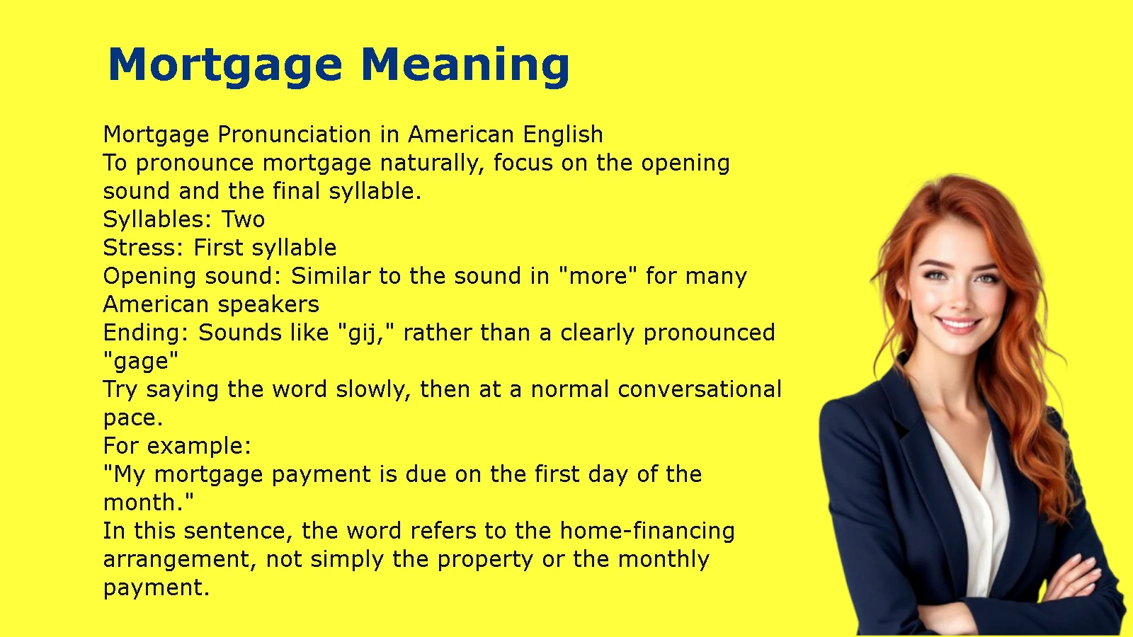 Mortgage Meaning