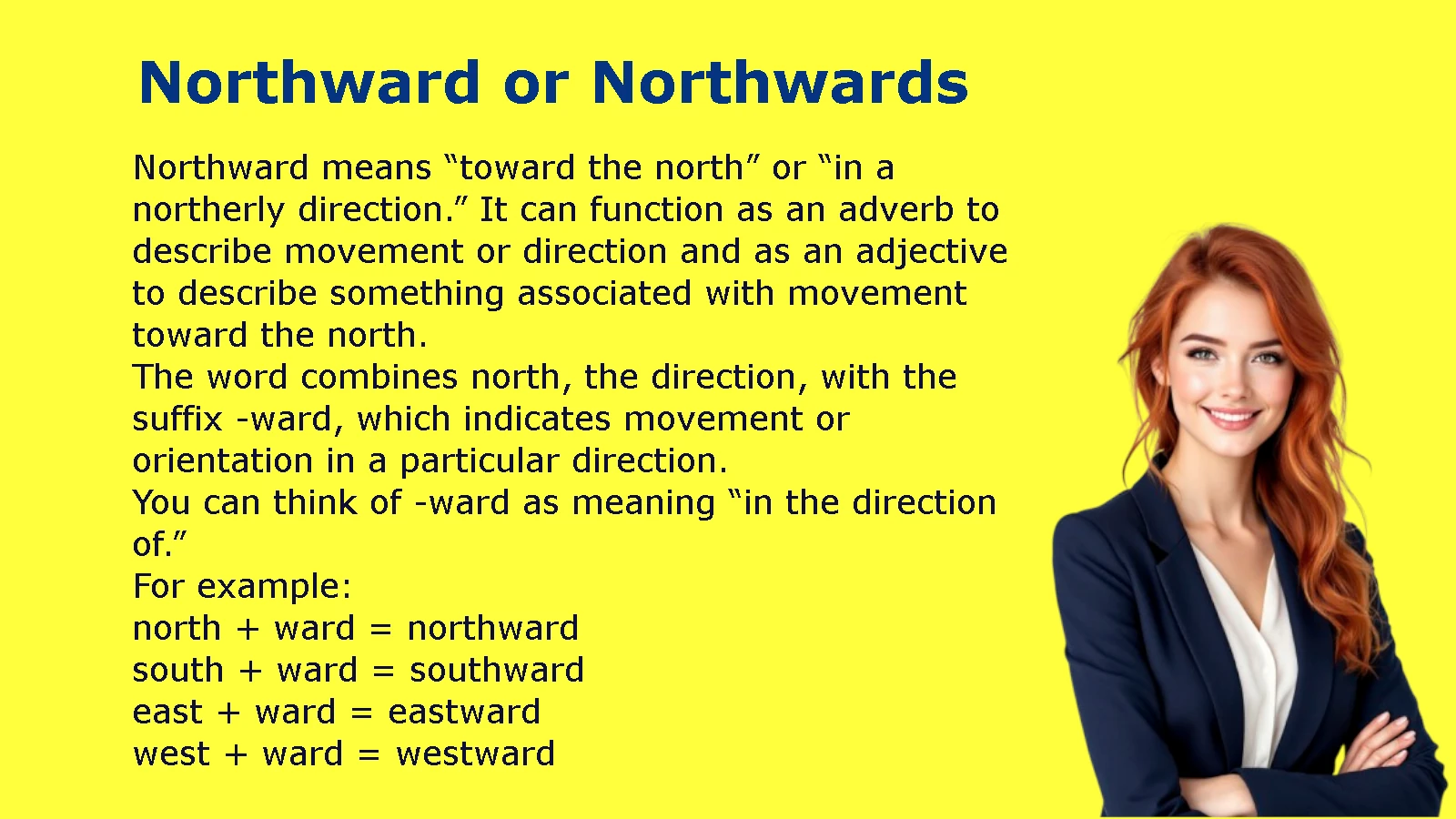 Northward or Northwards
