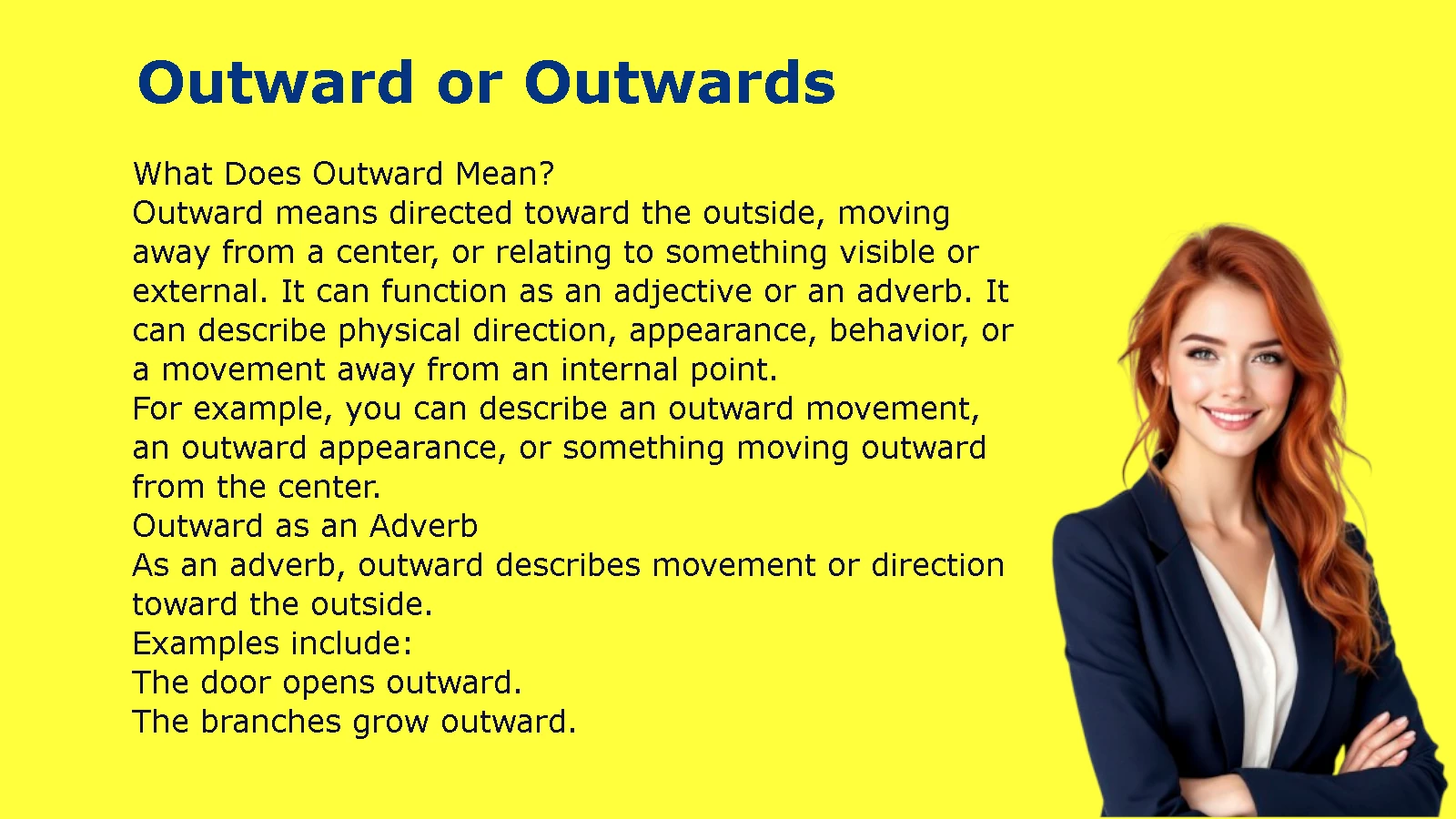 Outward or Outwards