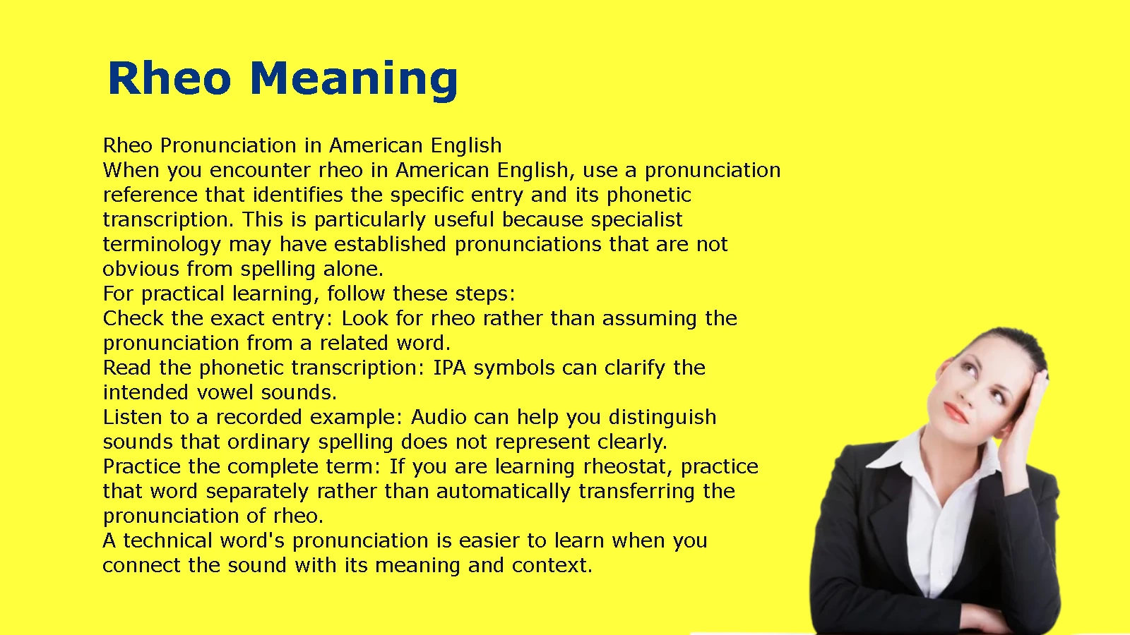 Rheo Meaning