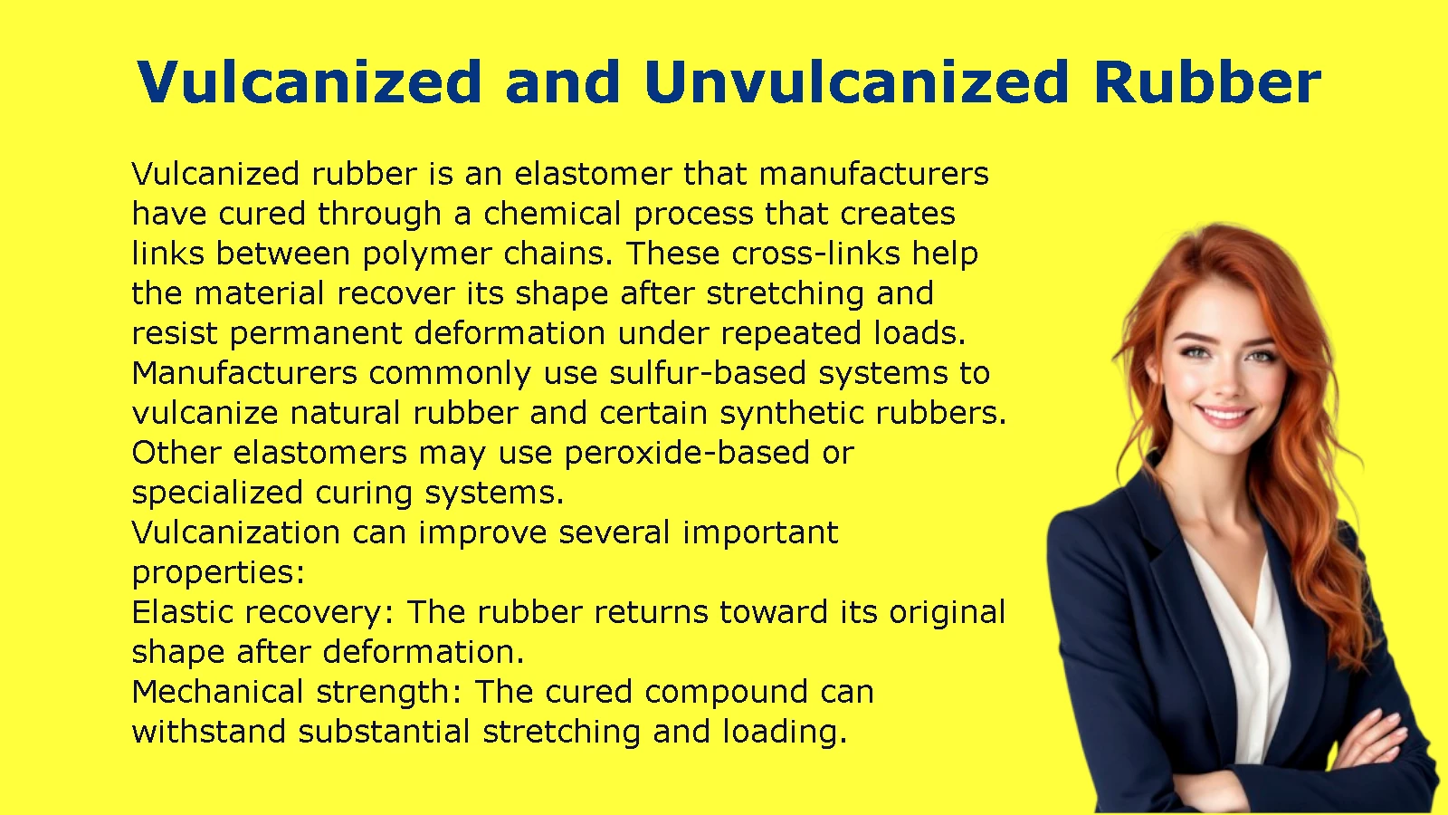 Vulcanized and Unvulcanized Rubber